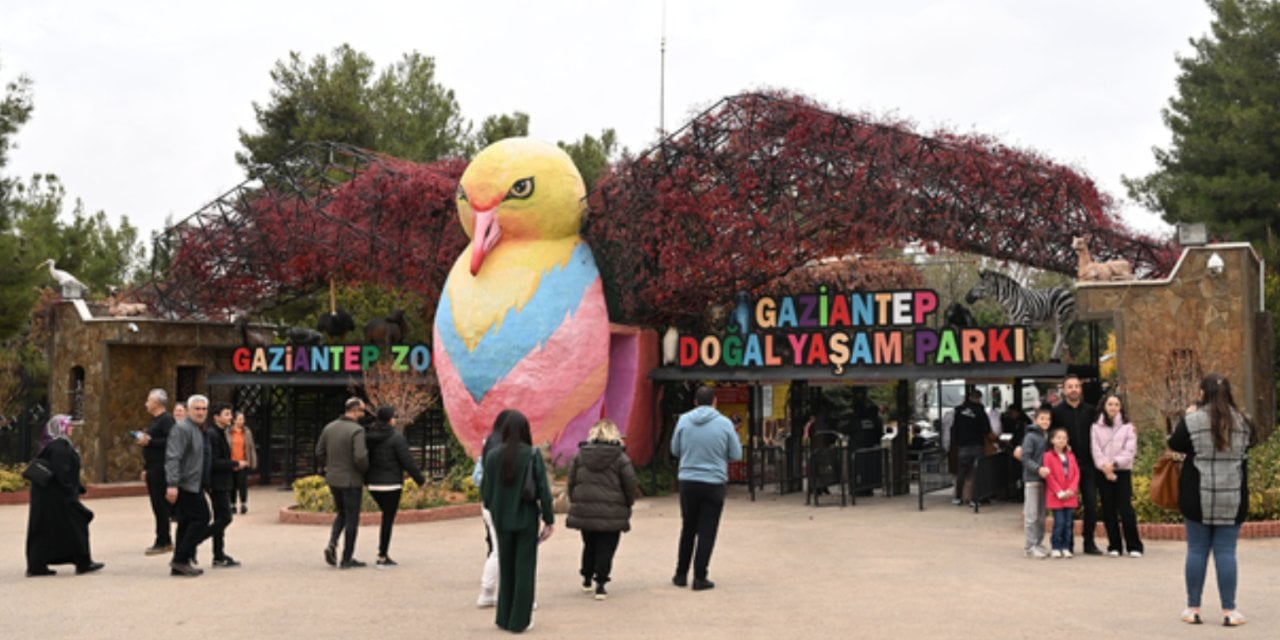 Gaziantep Doğal Yaşam Parkı ara tatilde 175 bin ziyaretçi ağırladı